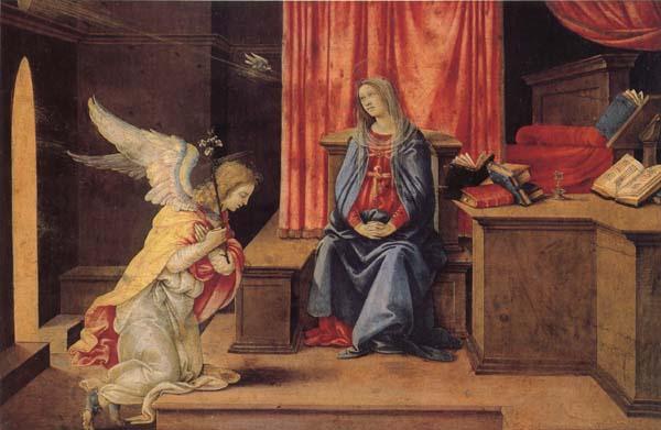 Filippino Lippi Annunciation oil painting picture